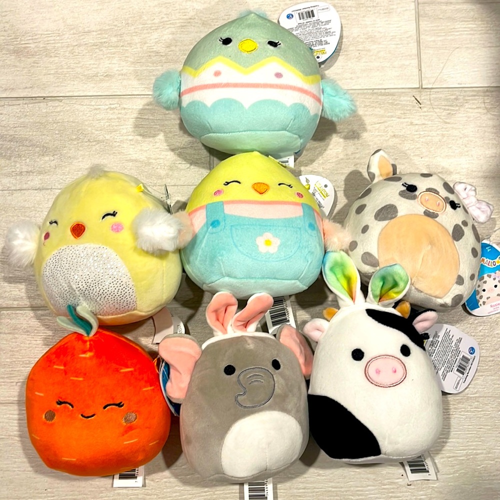 Squishmallows Easter 5inch collection